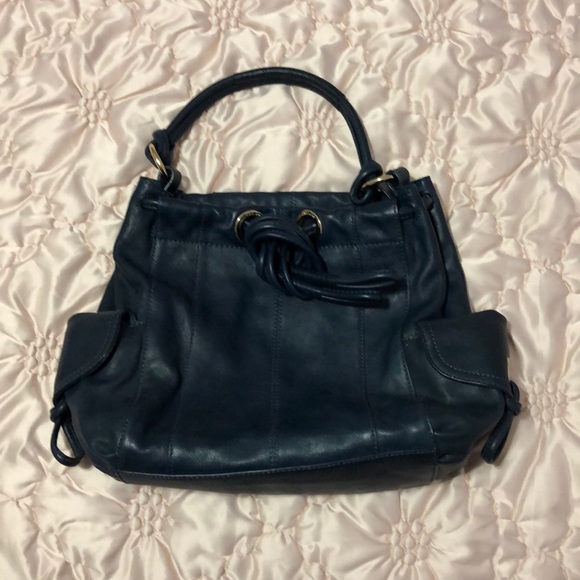 Michael Kors Handbags - New leather navy Michael kors bag